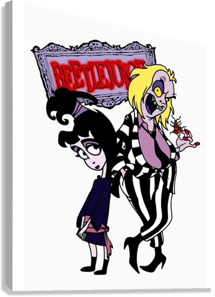 Beetlejuice 1 Canvas Print