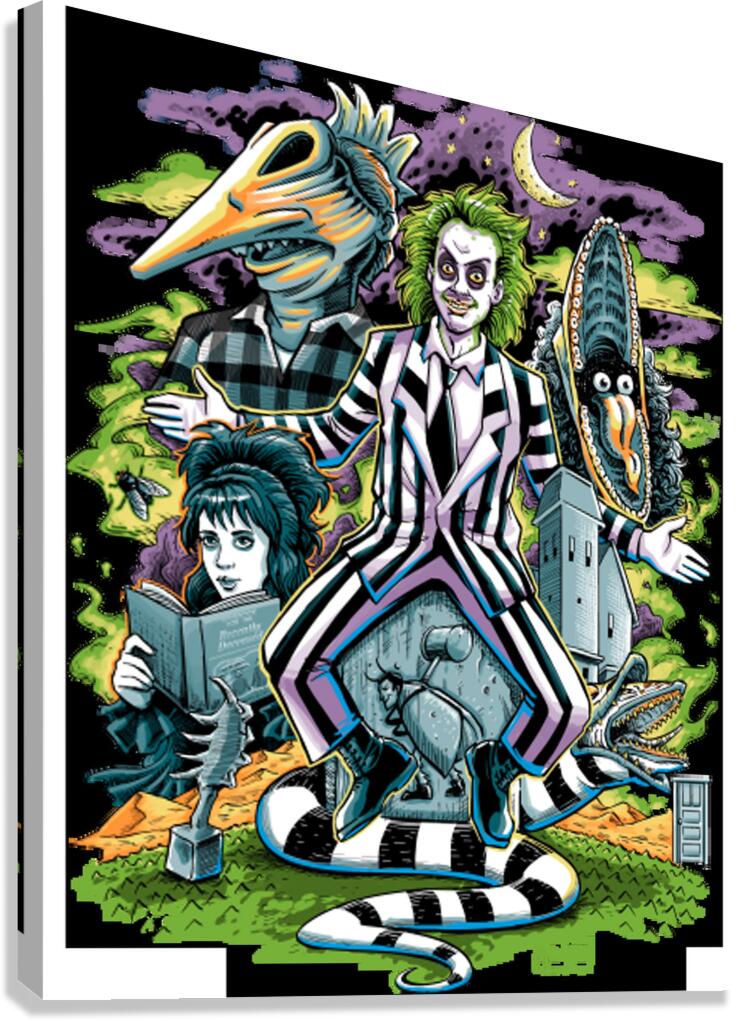 Beetlejuice 31 Canvas Print
