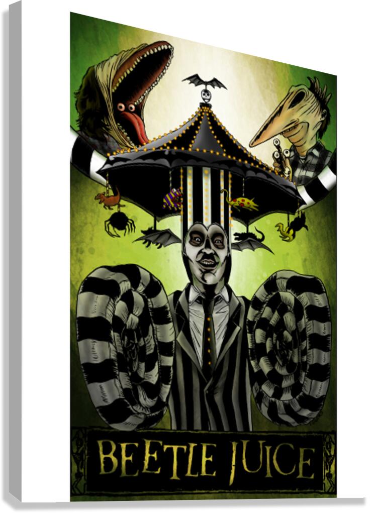 Beetlejuice 46 Canvas Print