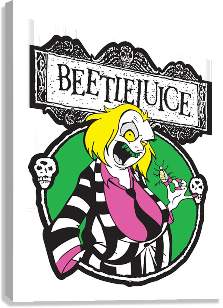 Beetlejuice 56 Canvas Print