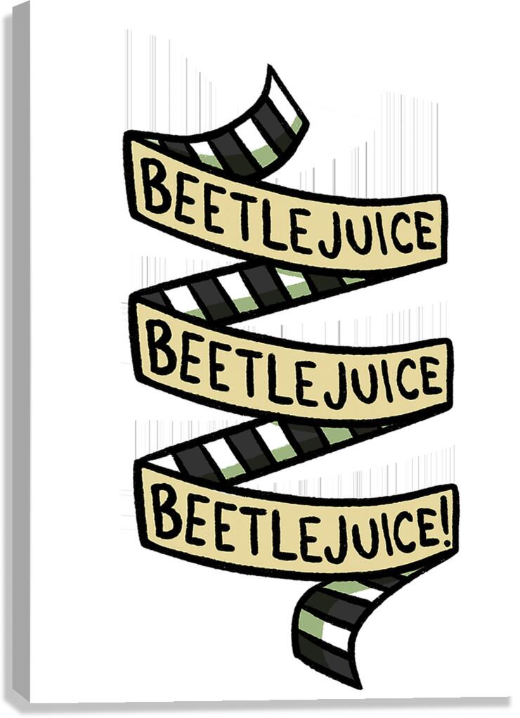 Beetlejuice 59 Canvas Print