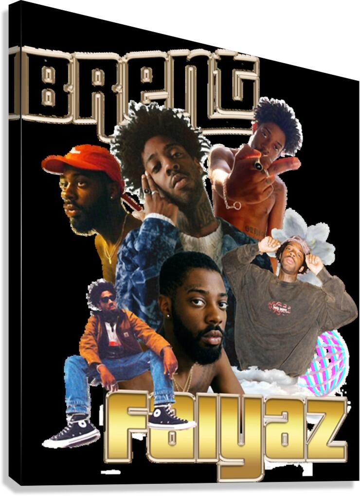 brent faiyaz 21 Canvas Print