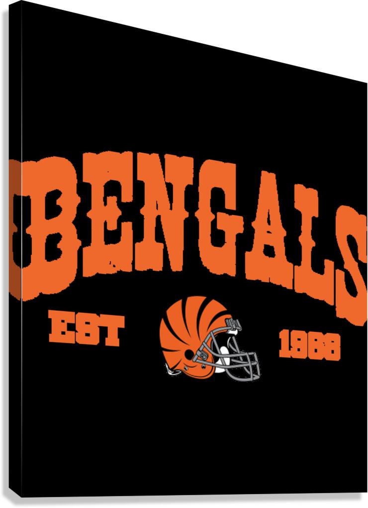 Cincinnati Bengals 9 Canvas Print