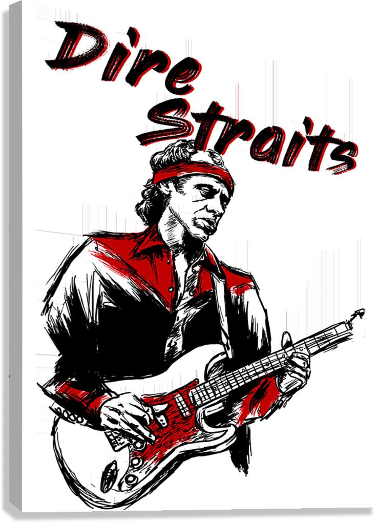 Dire Straits 27 Canvas Print