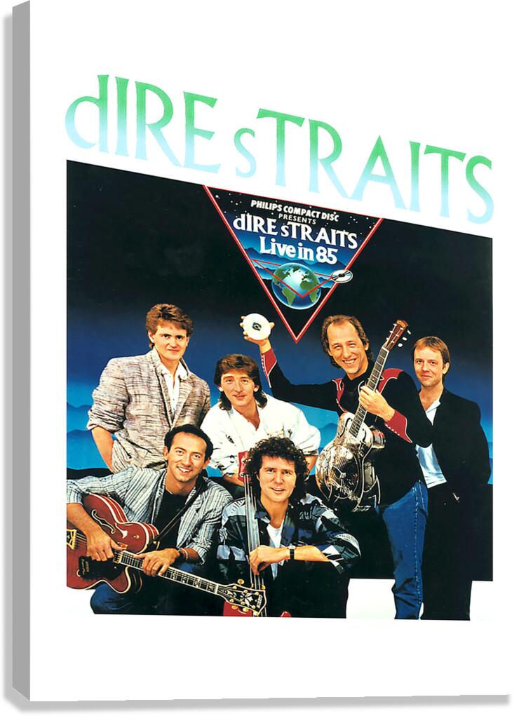 Dire Straits 36 Canvas Print