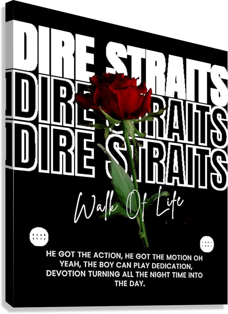 Dire Straits 44 Canvas Print