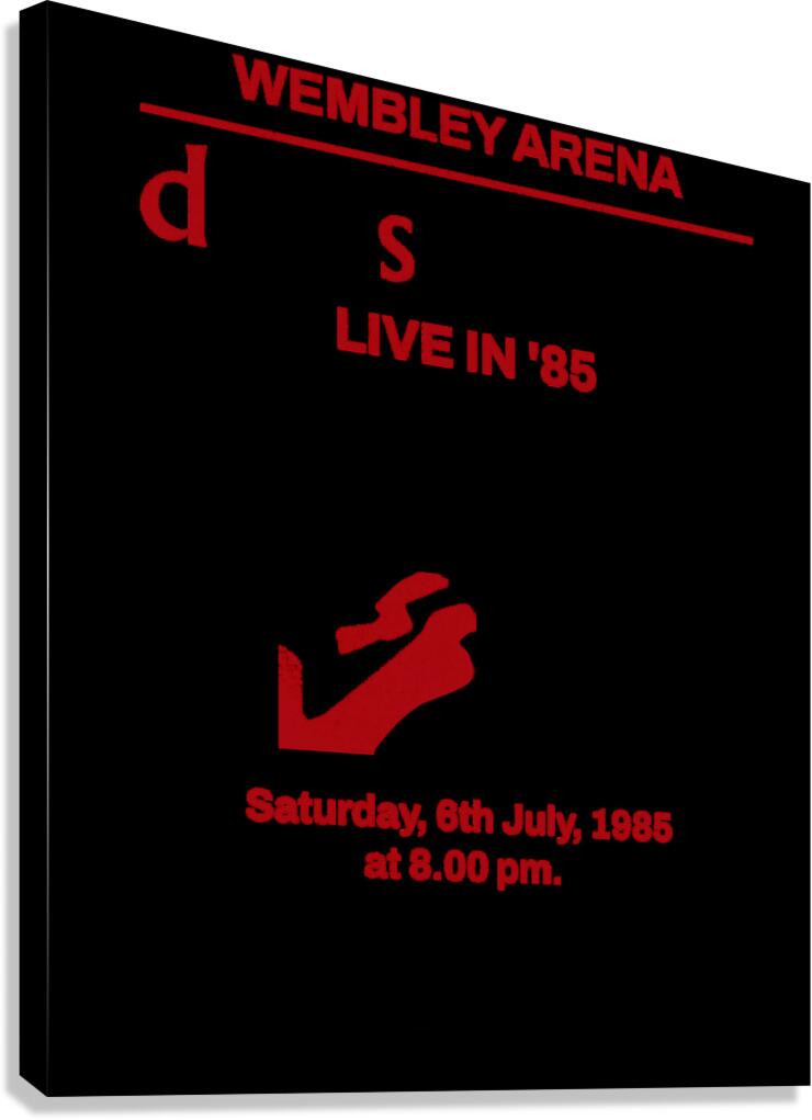 Dire Straits 50 Canvas Print