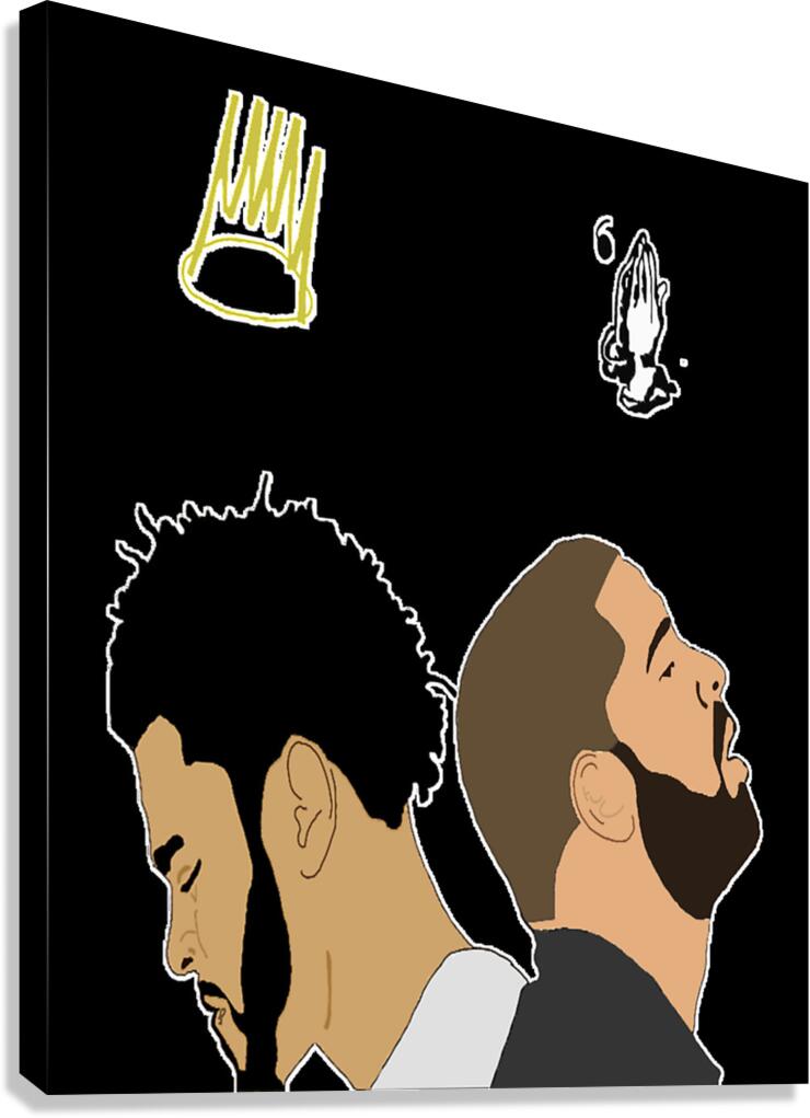 J. Cole 24 Canvas Print