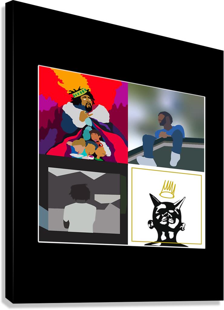 J. Cole 54 Canvas Print