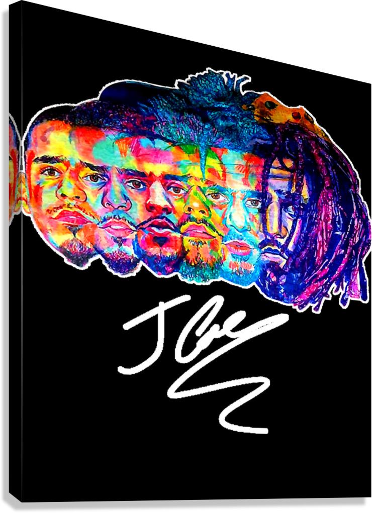 J. Cole 58 Canvas Print