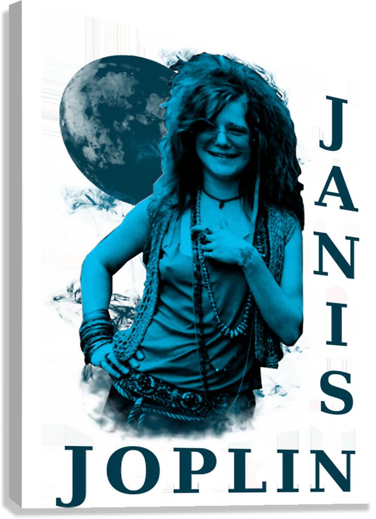 Janis Joplin 16 Canvas Print
