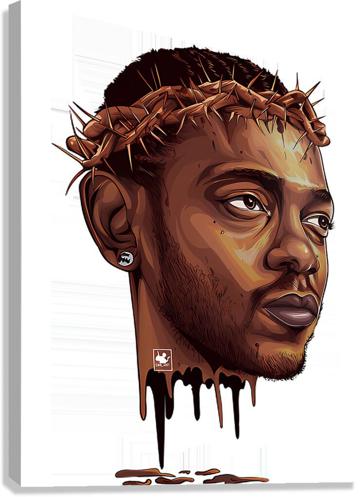 kendrick lamar 7 Canvas Print
