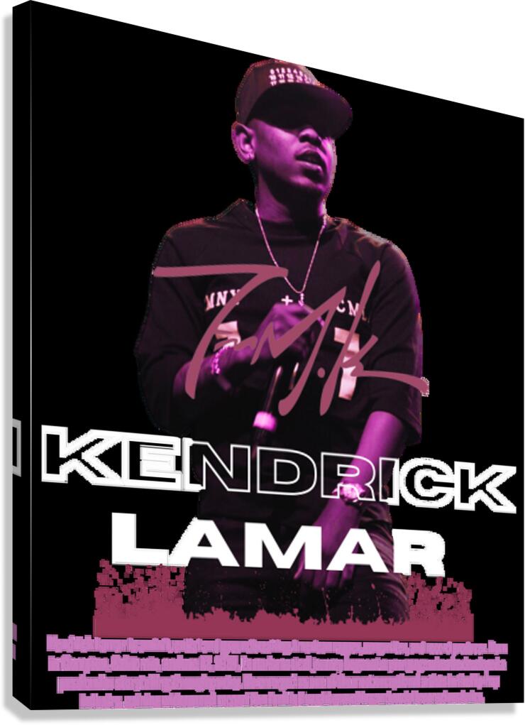kendrick lamar 58 Canvas Print