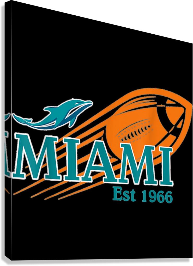 miami dolphins 19 Canvas Print