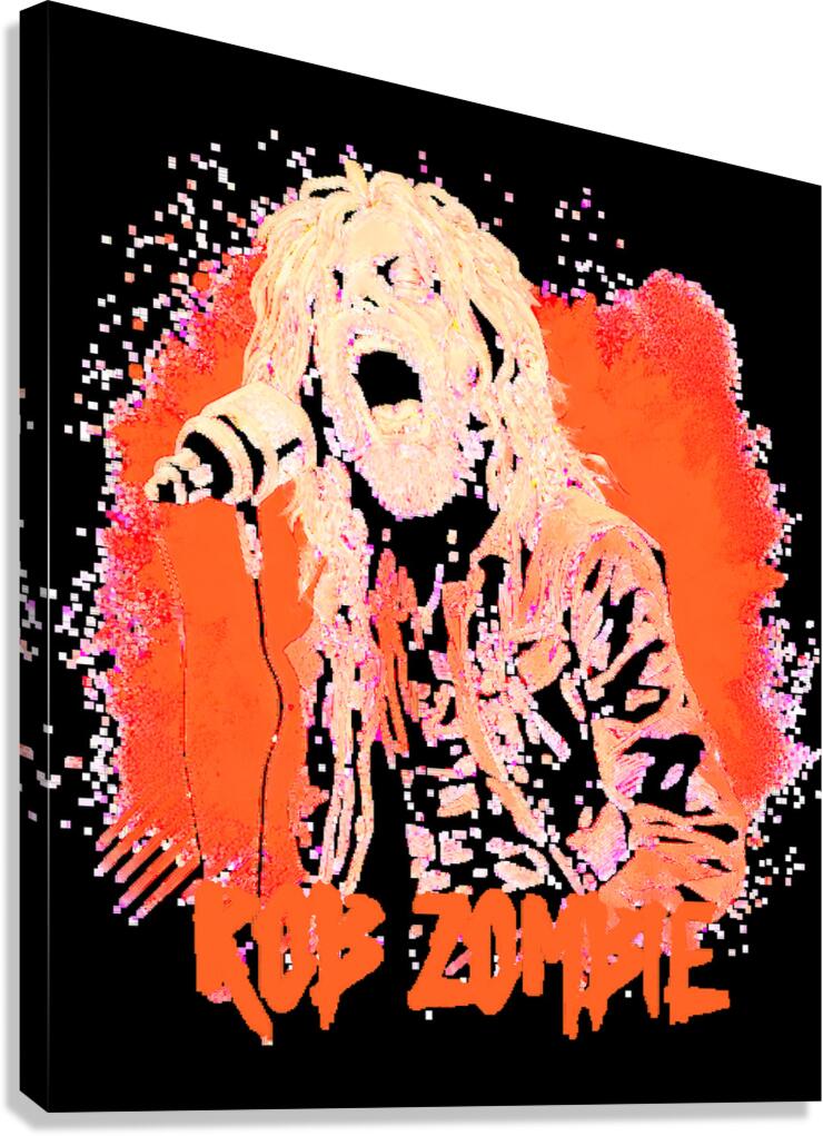 rob zombie 10 Canvas Print