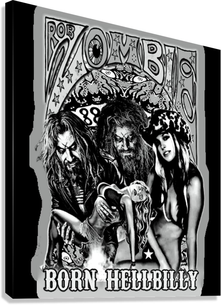 rob zombie 26 Canvas Print