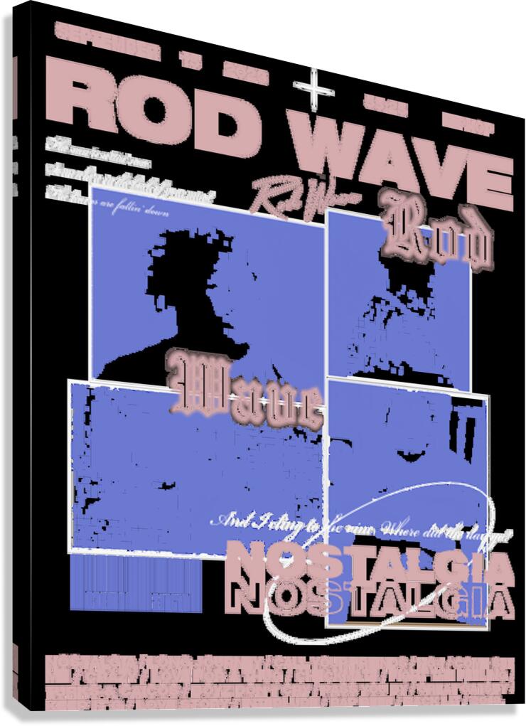 Rod wave 64 Canvas Print