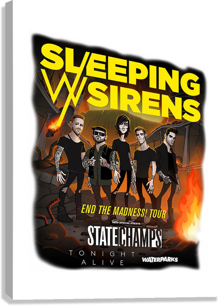 sleeping with sirens 27 Canvas Print