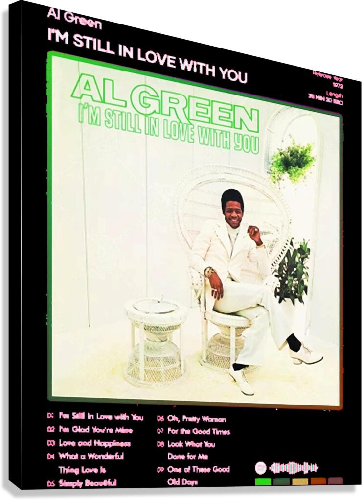 Al Green 24 Canvas Print