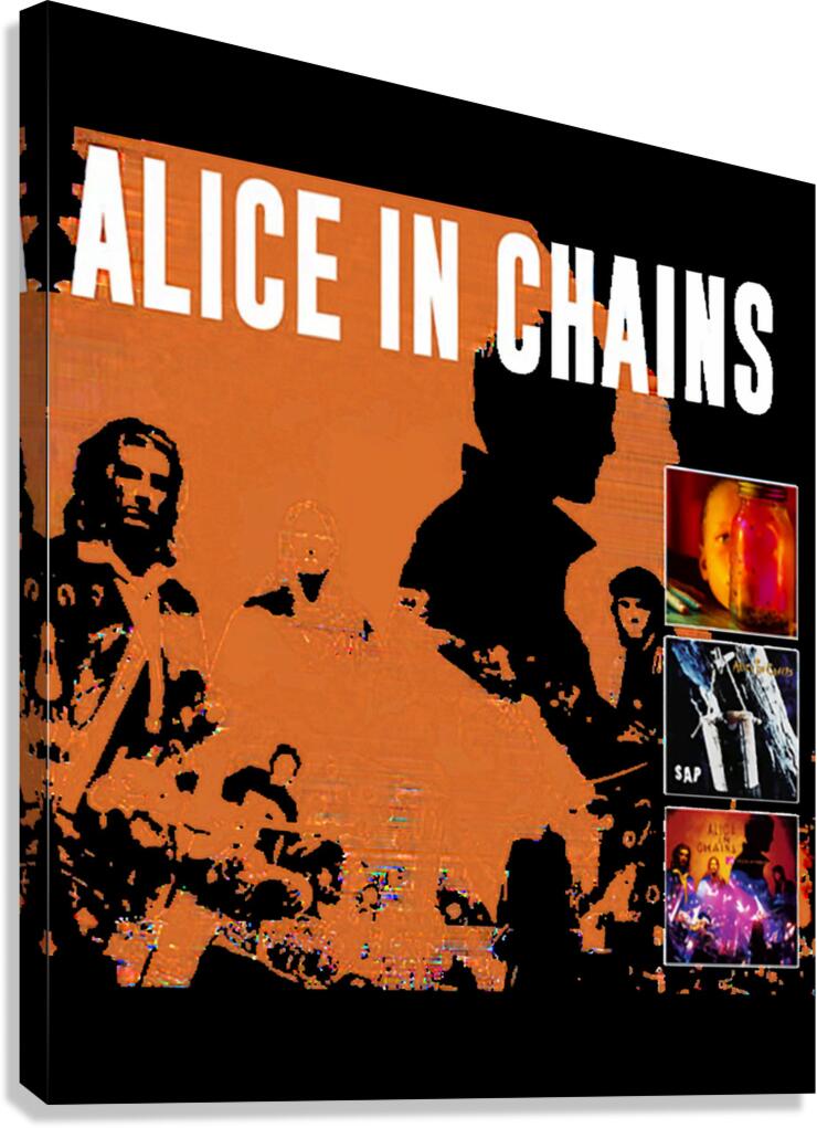 Alice In Chains 4 Canvas Print