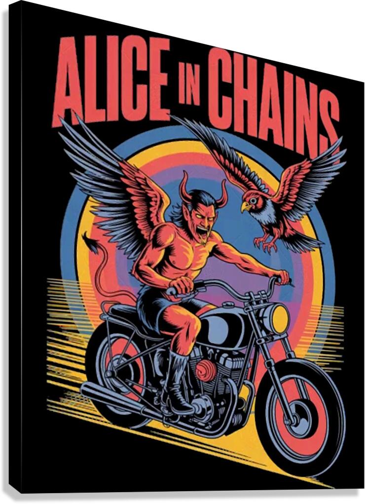 Alice In Chains 9 Canvas Print