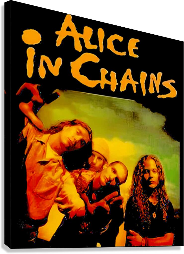 Alice In Chains 33 Canvas Print