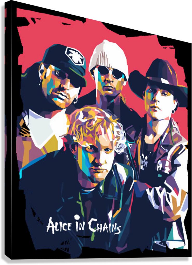 Alice In Chains 66 Canvas Print