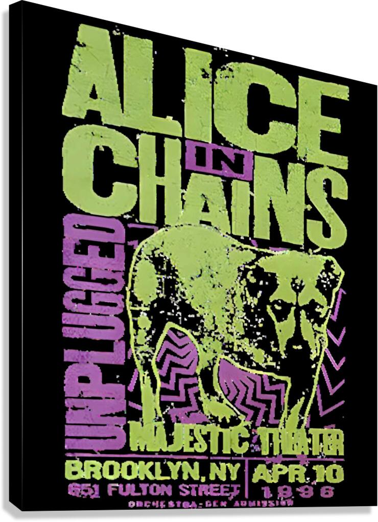 Alice In Chains 69 Canvas Print