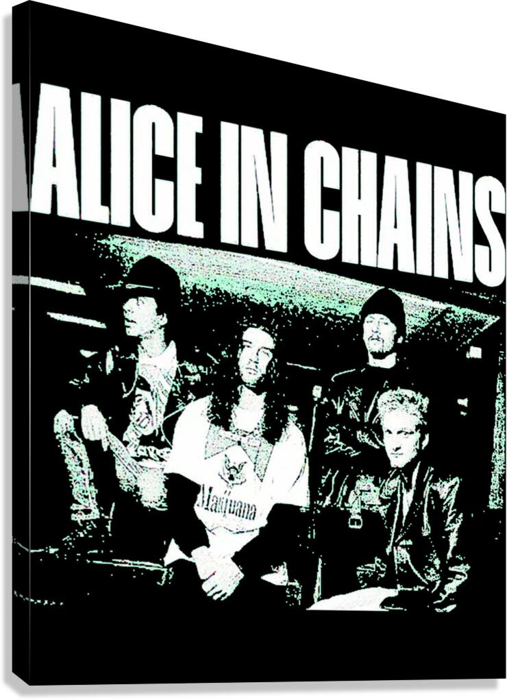 Alice In Chains 71 Canvas Print