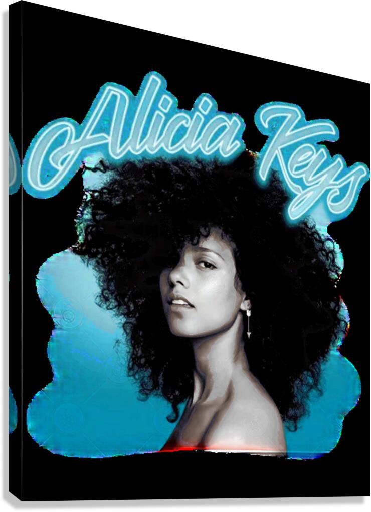 Alicia Keys 4 Canvas Print