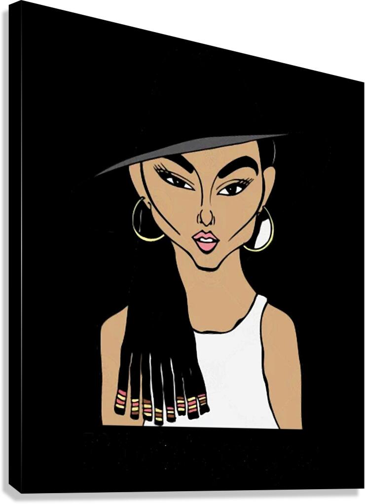 Alicia Keys 30 Canvas Print