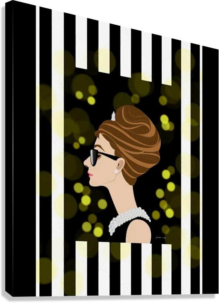 Audrey Hepburn 49 Canvas Print