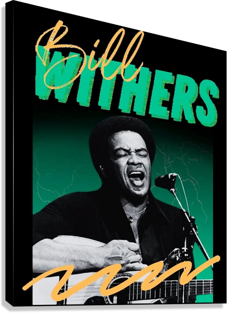 Bill Withers 35 Canvas Print