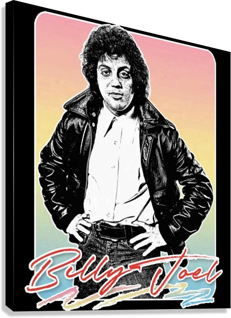 Billy Joel 54 Canvas Print