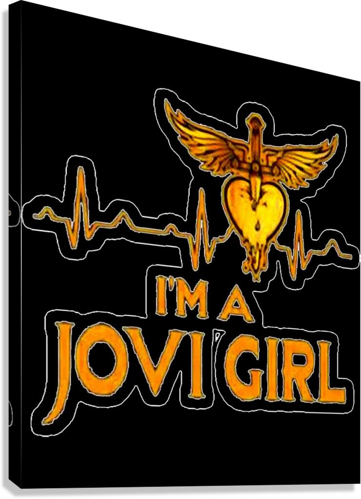 Bon Jovi 21 Canvas Print