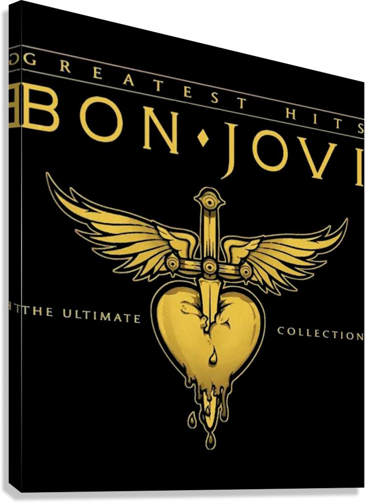 Bon Jovi 24 Canvas Print