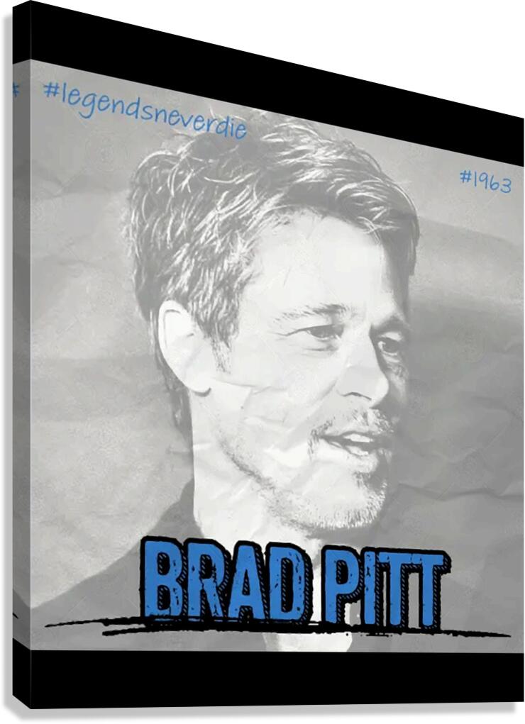 Brad Pitt 35 Canvas Print