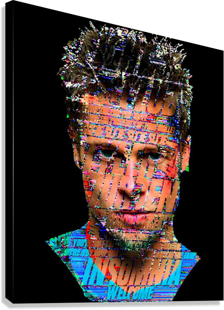 Brad Pitt 44 Canvas Print