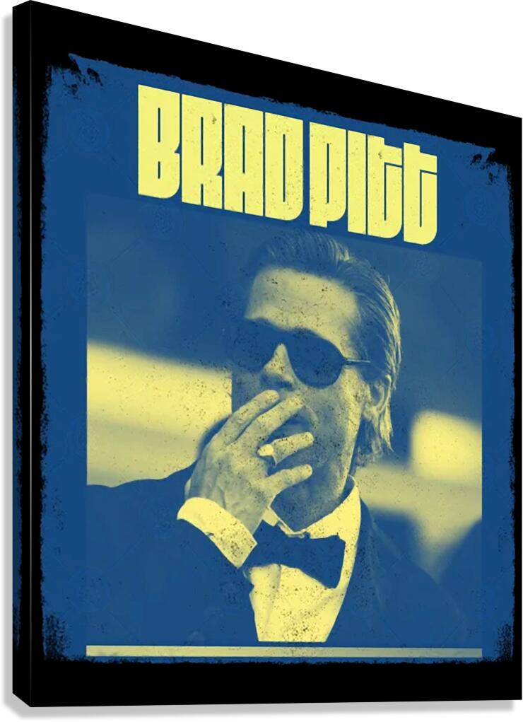 Brad Pitt 47 Canvas Print