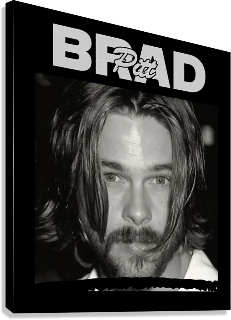 Brad Pitt 51 Canvas Print