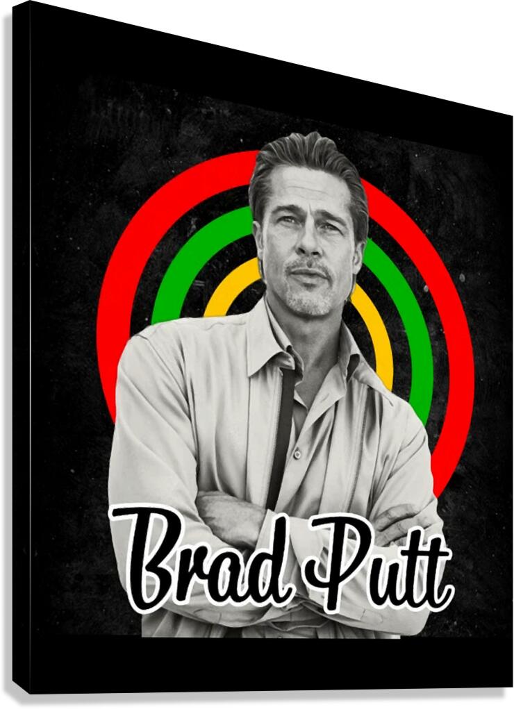 Brad Pitt 61 Canvas Print