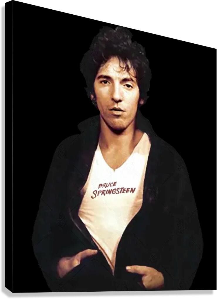 Bruce Springsteen 10 Canvas Print