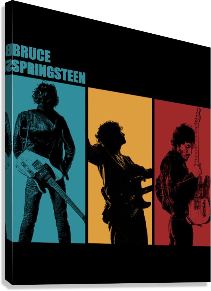 Bruce Springsteen 14 Canvas Print