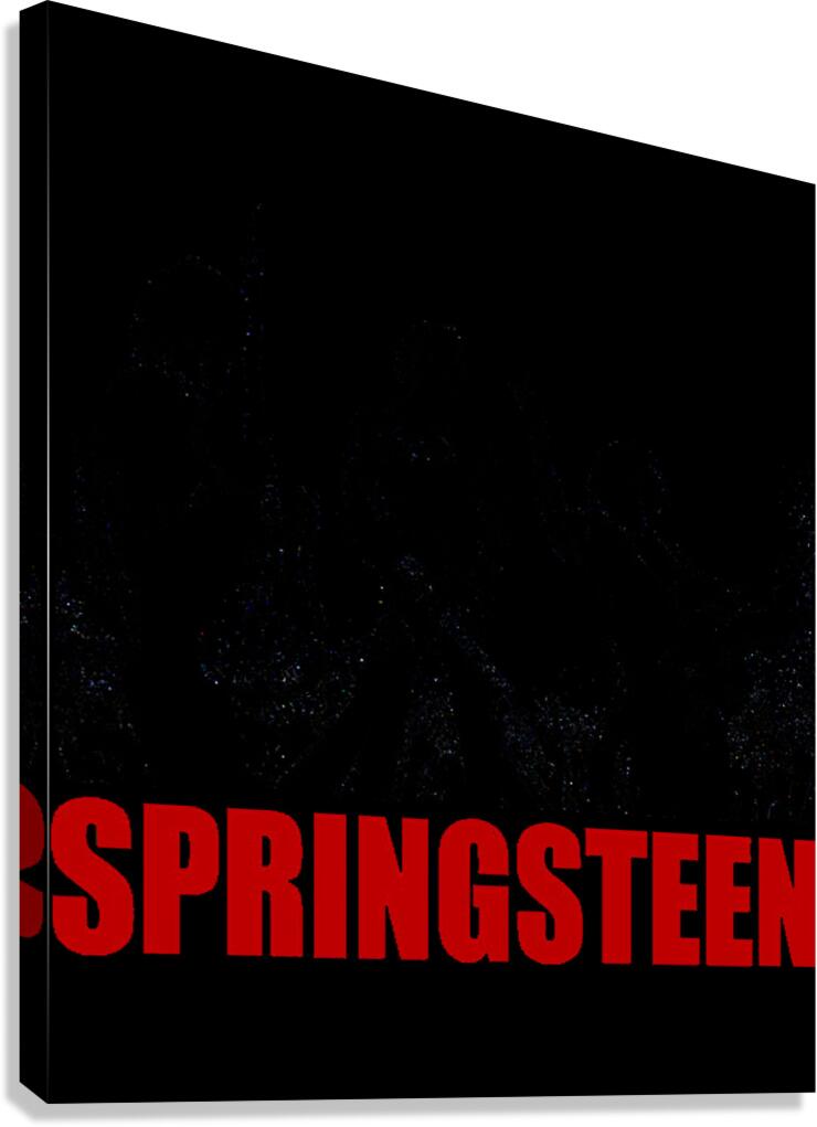 Bruce Springsteen 22 Canvas Print