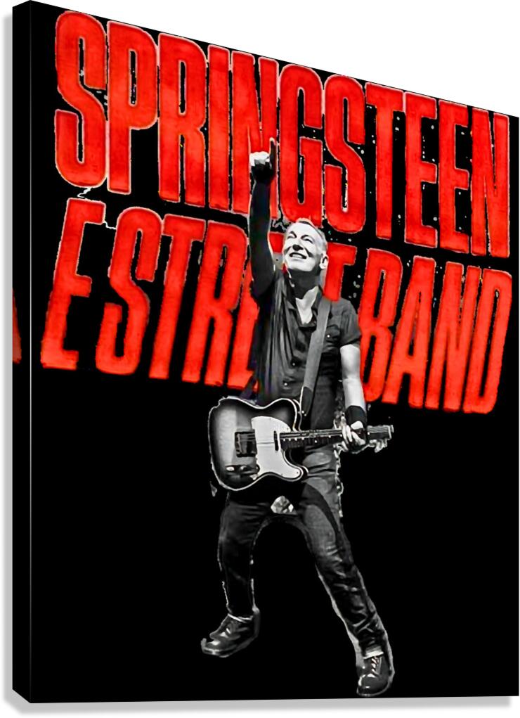 Bruce Springsteen 34 Canvas Print