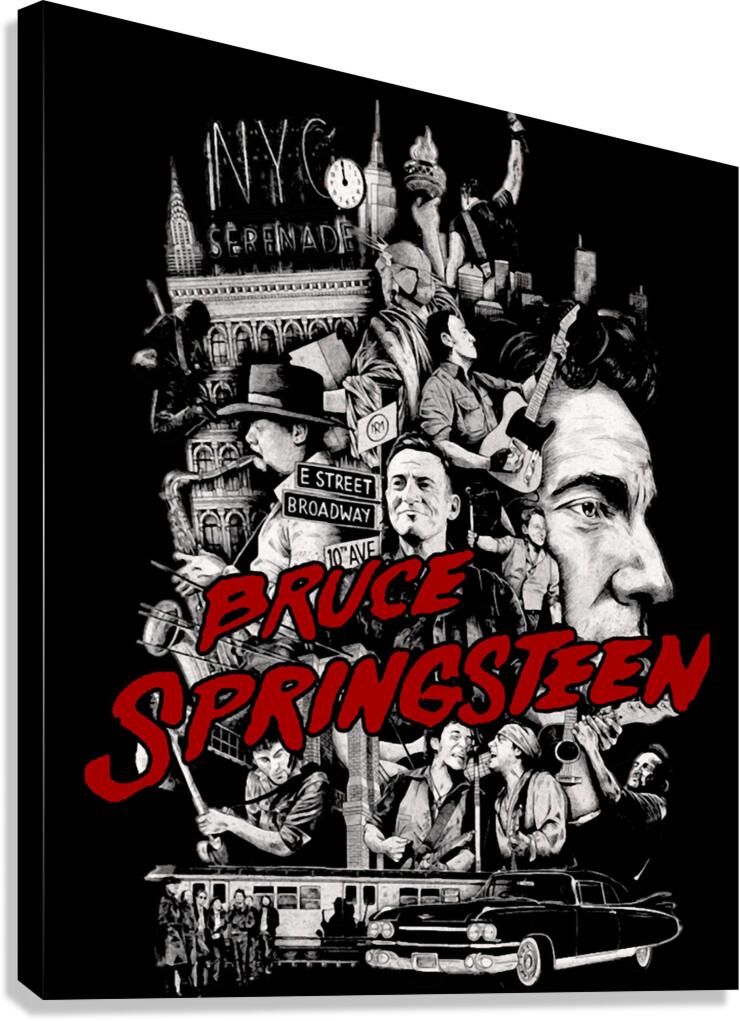 Bruce Springsteen 36 Canvas Print