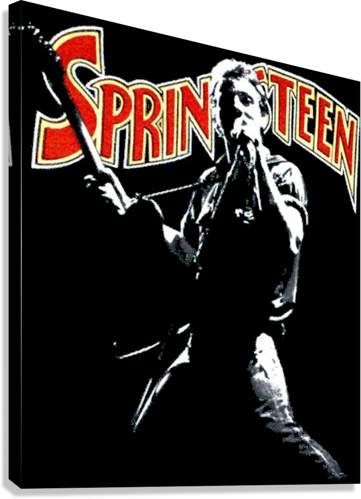 Bruce Springsteen 42 Canvas Print