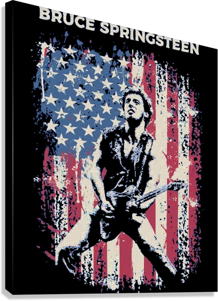 Bruce Springsteen 44 Canvas Print