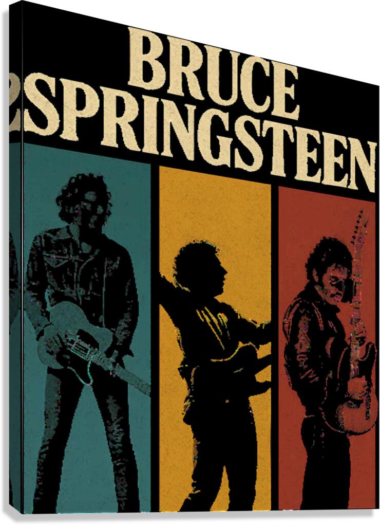 Bruce Springsteen 51 Canvas Print
