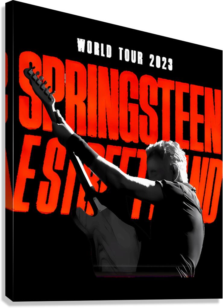Bruce Springsteen 54 Canvas Print